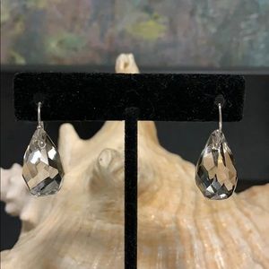 Swarovski Crystal Tear Drop Earrings